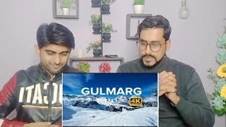 Pakistani Reaction on | Stunning Gulmarg Kashmir in 4K | REACTION