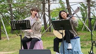 20220430 스윗랑데부 버스킹 full - 손태진 with 오은철 장하은 그렉 (그리고 바람.....)