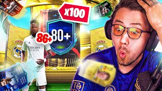 Otworzyłem 100x - 80+ OVERALL! 🔥 *GENIALNE TRAFY!* FIFA 23 [CTG#6]