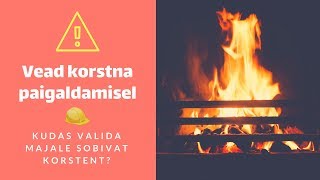 Vead korstna paigaldamisel.