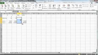 Business Calculus - Linear Programming Example Using Excel Solver
