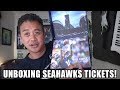 Unboxing Seahawks Season Tickets!