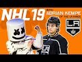NHL 19 Faceoff vs. LA Kings Adrian Kempe | Gaming with Marshmello