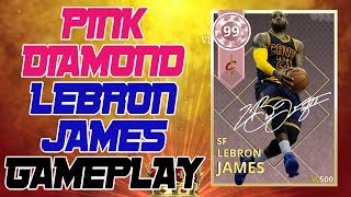 PINK DIAMOND LEBRON JAMES GAMEPLAY - NBA 2K18
