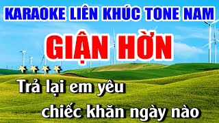 Karaoke Liên Khúc Giận Hờn Nhạc Sống Khánh My | Dễ Hát Nhất