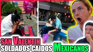 San Valentín en MEXICO | Reaccionamos a los Soldados Caídos por enamorarse ❤️‍🩹