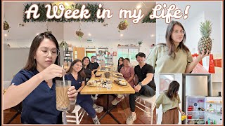 ISANG LINGGONG GANAP: WORK + FRIENDS + GROCERY BUDOL!  RichZigzVlogs