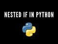 nested if else statement in python full tutorial | #python #nestedifelse #explained