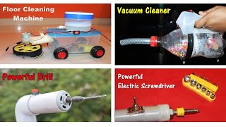 4 DIY DC Motor Projects (low cost creative ideas)
