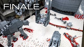 Building Crait in LEGO - The FINALE