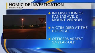 Springfield police investigate Friday night homicide; Victim identified