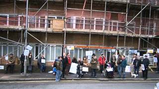 Anti ATOS Protest - Brighton, UK - 19 February 2014