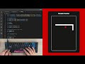 ASMR Programming - Coding Snake Game - No Talking