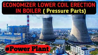 Economizer Lower Tube Assy Erection | Coil Erection in Boiler | Assy of Lower Eco Coil Lifting