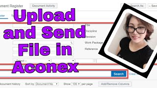 Upload and Send Document in Aconex