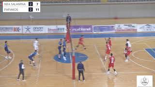 Nea Salamina vs Pafiakos Cyprus League Men 2023-24