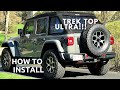 HOW TO INSTALL BESTOP TREKTOP ULTRA JEEP JL