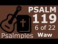 Scripture Song: Psalm 119:41-48 NKJV -Waw - Let Your mercies come also to me O Lord