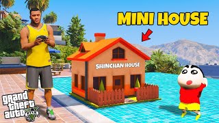 Shinchan \u0026 Franklin Build New House for Shinchan In GTA 5! | GTA 5 In Telugu