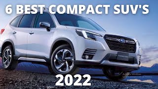 6 Best compact SUV's| 2022|Rav 4,HYUNDAI TUCSON,SUBARU FORESTER,HONDA CRV,KIA SPORTAGE, chevyequinox