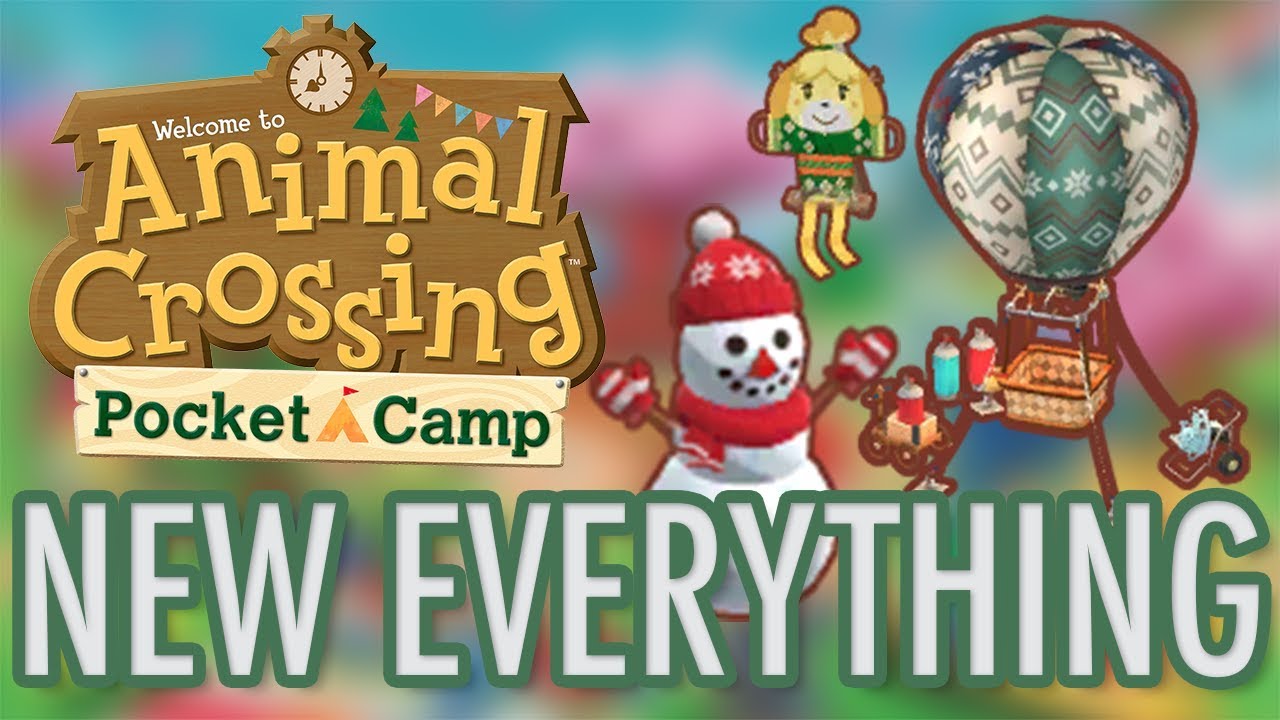 Animal Crossing Pocket Camp UPDATE + EVENTS - YouTube