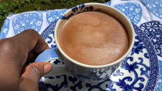 Chocolate Tea || As we say in Jamaica (Chalk-lit Tea) || How it’s made