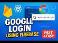 1.Google Login with Firebase | Firebase Authentication Tutorial | React JS