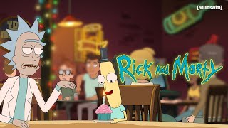 Rick and Morty Season 7 | Poopy's Birthday At F#%K You! | Adult Swim UK 🇬🇧