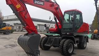 BD150W #wheel #excavator #construct #BD150W #15t #Doosan #DX140W #machinery #bulldozer #backhoe