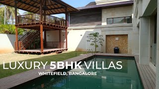 Luxurious 5BHK Villas in Whitefield | Near Brigade Utopia | Luxury Villas in Bangalore