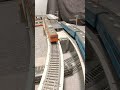 hoscale 高架島式ホームと立体交差＋架線柱 103系 琴電 【ショート】 part1 012