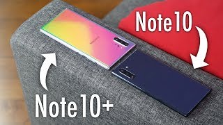 Les Samsung Galaxy Note 10 sont arrivés !