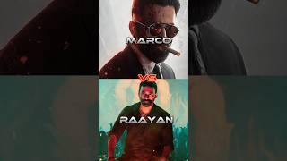 Raayan 👿💥💯👑 vs Marco movie collection comparison video short #dhanush #raayan