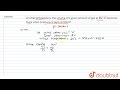 At what temperature, the volume of a given amount of gas at 25^(@)C becomes twice when pressure ...