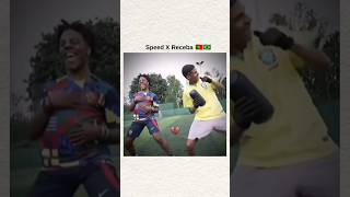 speed X Receba #shorts #football #cr7 #messi #soccer #fifa