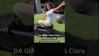 Da Girls: Kelly Rowland and Ciara Having A BALL! 🎶✨ #shorts #shortsfeed #ciara #kellyrowland