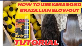 Tutorial Kerabond Brazillian Botox