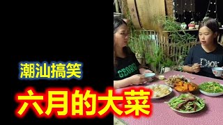 【潮汕搞笑】咸菜系列 --  她跟六月的大菜一样  ( Teochew Comedy  แต้จิ๋ว )