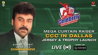 LIVE: Celebrity Cricket Carnival Jersey & Trophy Launch by Mega Star Chiranjeevi