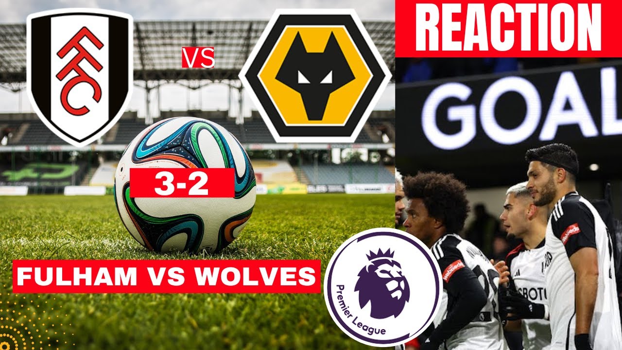 Fulham Vs Wolves 3-2 Live Stream Premier League EPL Football Match 2023 ...