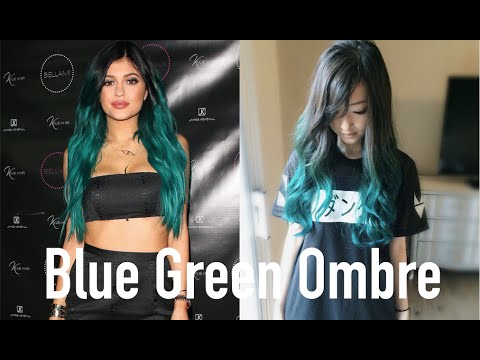 Diy Teal Ombre Hair Inspired By Kylie Jenner