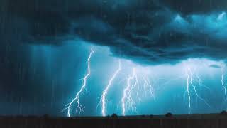 Heavy Thunderstorm Sounds for Sleeping, Relaxing, Stress | Rolling Thunder, Lightning & Rain Sounds