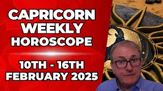 Capricorn Weekly Horoscope 10th - 16th February 2025 + Astrology insights