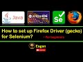 How to set up Firefox's Gecko driver for Selenium? #selenium #java #stepbystepguide #gecko #eclipse