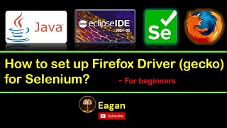 How to set up Firefox's Gecko driver for Selenium? #selenium #java #stepbystepguide #gecko #eclipse