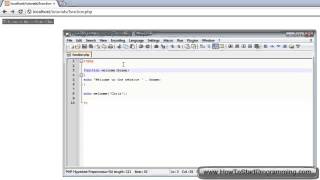 PHP Tutorial 18 Functions PHP For Beginners
