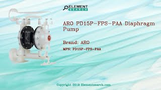 ARO PD15P-FPS-PAA Diaphragm Pump