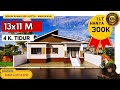 Desain Rumah Minimalis 13x11 M  (1 lantai ) Bpk Jafeth - Jasa Desain Rumah Manokwari