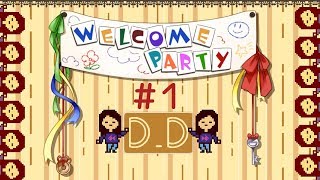 WELCOME PARTY 歡迎會 ↁ_ↁ 歡樂散步RPG #1 男子宿舍的各種怪(人)事 (^_っ^)