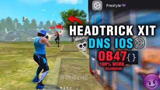 AIMBOT 70% 👿XIT HEADTRICK DNS GRATIS IOS 📲 OB47 BRAZILIAN IPHONE REGEDITE 🇧🇷 XIT 99% HEADSHOT 🥶